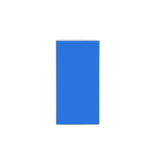 robot, pixel art, blue, monochrome transparent PNG cut-out