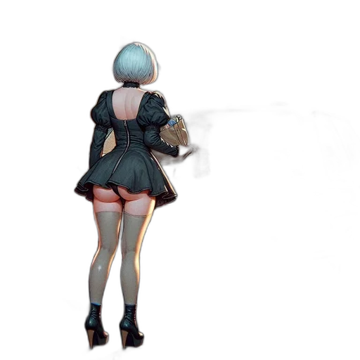 dress, robot, weapon, jacket transparent PNG cut-out