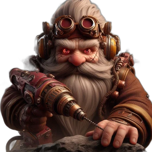 staff, face, weapon, fantasy art transparent PNG cut-out