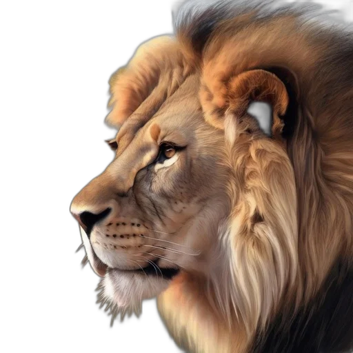 animal, crown, face, creature transparent PNG cut-out