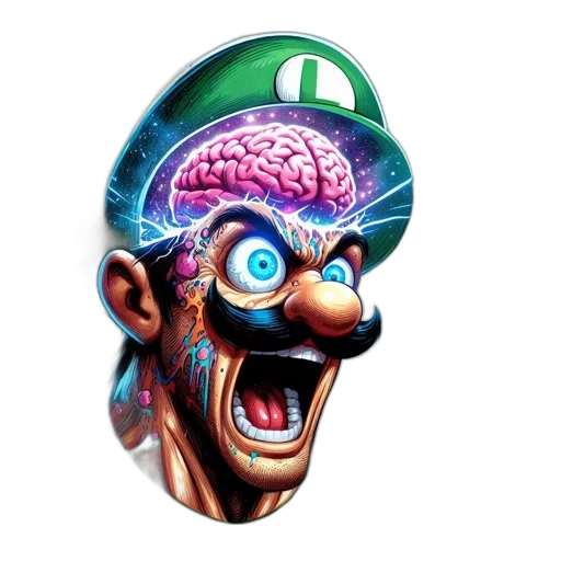 face, mask, hat, creature transparent PNG cut-out