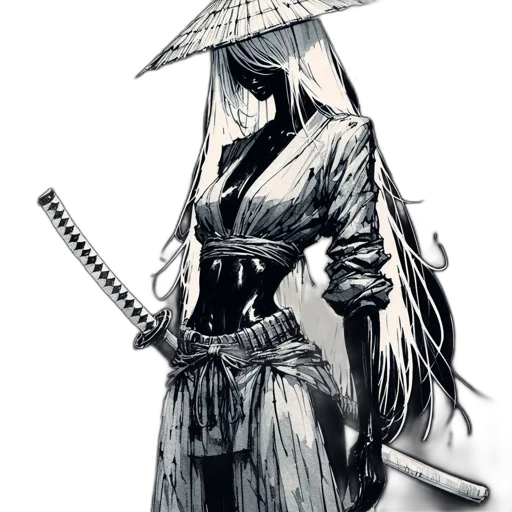 staff, sword, weapon, hat transparent PNG cut-out