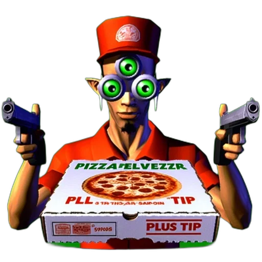 food, weapon, 3d render, concept art transparent PNG cut-out