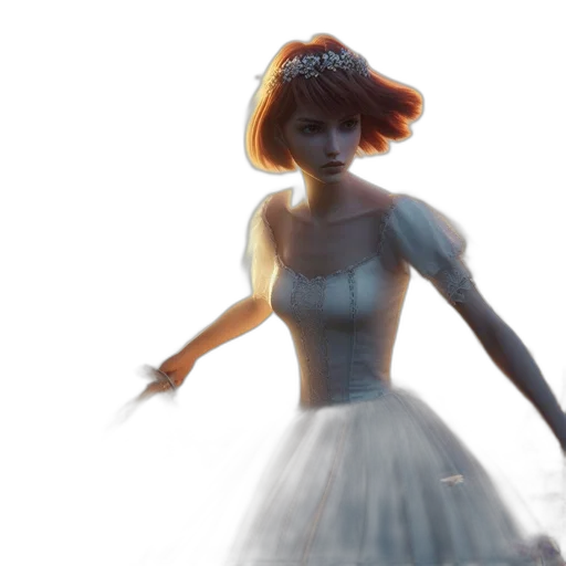 dress, robot, crown, mask transparent PNG cut-out