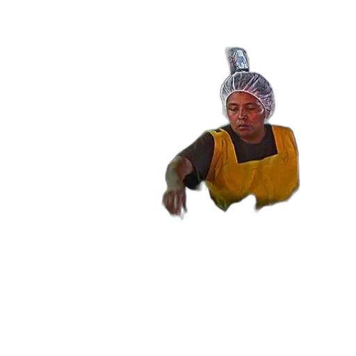 crown, robot, creature, staff transparent PNG cut-out