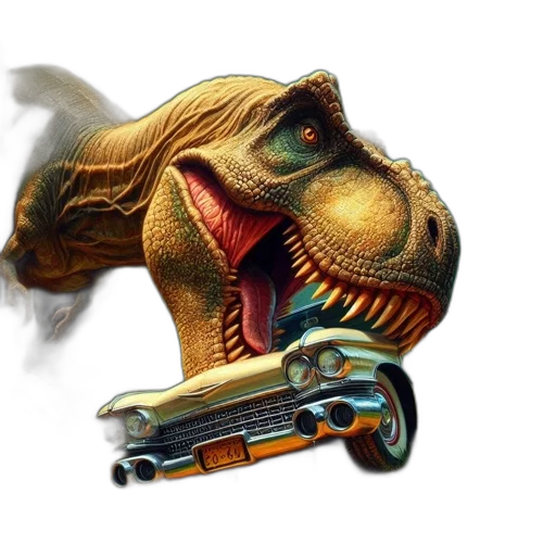 dragon, weapon, car, animal transparent PNG cut-out