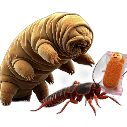 creature, animal, food, concept art transparent PNG cut-out