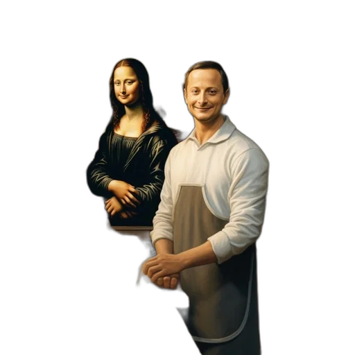 staff, dress, food, furniture transparent PNG cut-out