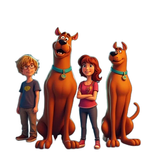 staff, animal, concept art, 3d render transparent PNG cut-out