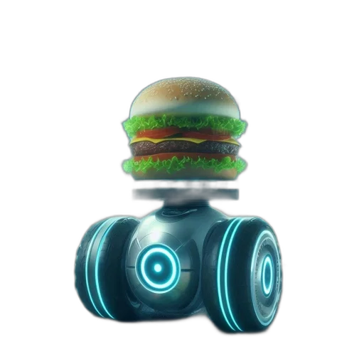 food, robot, car, weapon transparent PNG cut-out