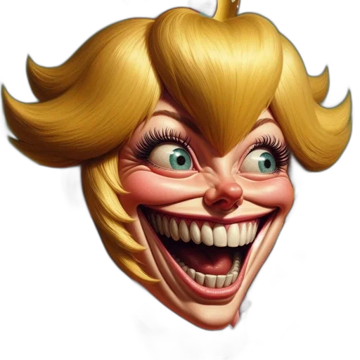 face, mask, creature, concept art transparent PNG cut-out