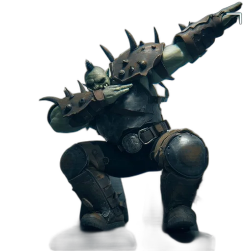 weapon, robot, staff, creature transparent PNG cut-out