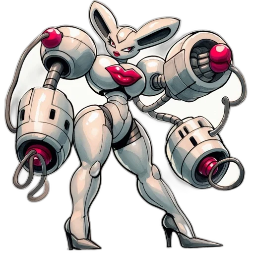 robot, weapon, animal, concept art transparent PNG cut-out