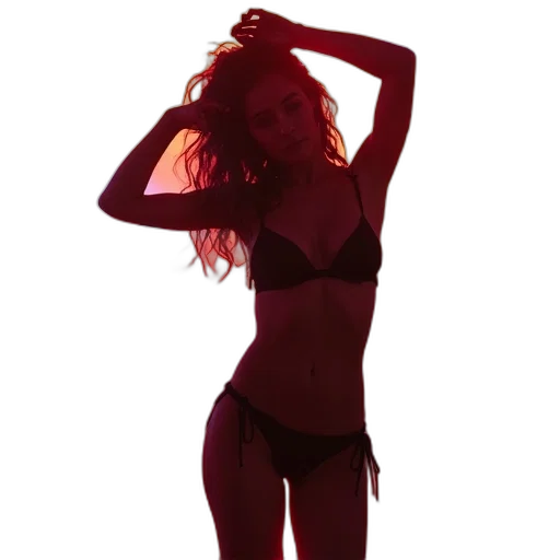 dress, hat, staff, jewelry transparent PNG cut-out
