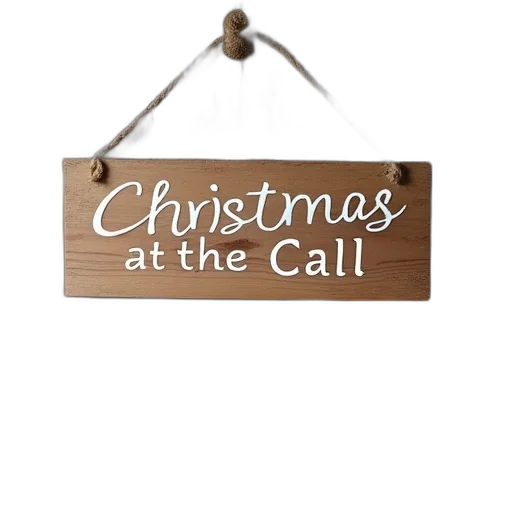 rustic, wooden, wall, sign transparent PNG cut-out