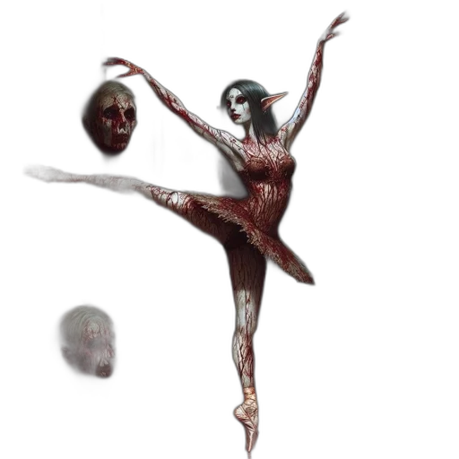 creature, staff, mask, face transparent PNG cut-out