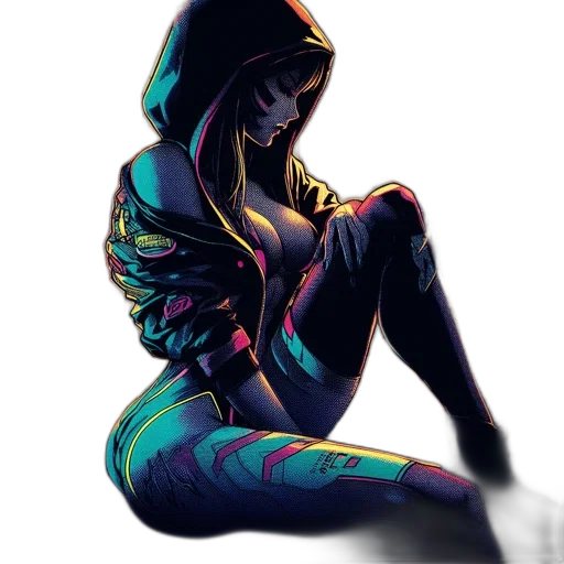 jacket, mask, dress, face transparent PNG cut-out