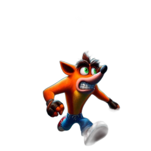 staff, animal, creature, robot transparent PNG cut-out
