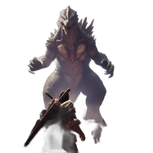 dragon, creature, animal, weapon transparent PNG cut-out