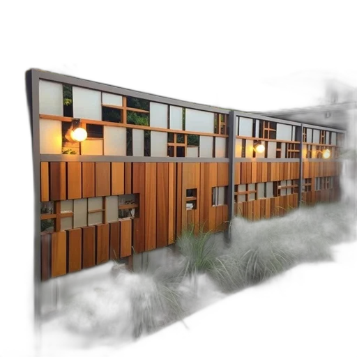 building, 3d render, photorealistic, concept art transparent PNG cut-out
