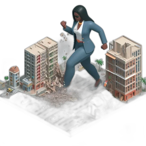 concept art, pixel art, cyberpunk, comic book art transparent PNG cut-out