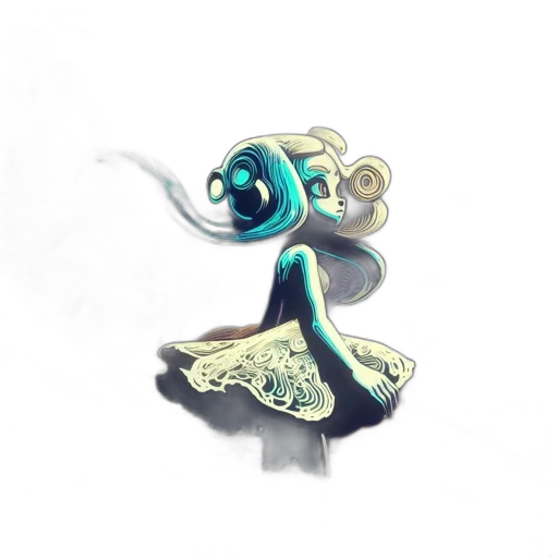 jewelry, robot, staff, creature transparent PNG cut-out