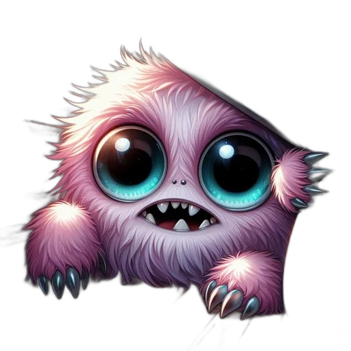 creature, animal, staff, face transparent PNG cut-out