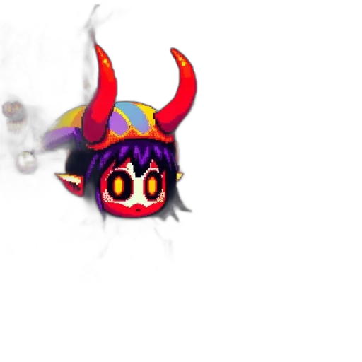 mask, staff, dragon, crown transparent PNG cut-out