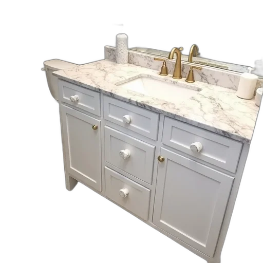 furniture, 3d render, modern, bathroom transparent PNG cut-out