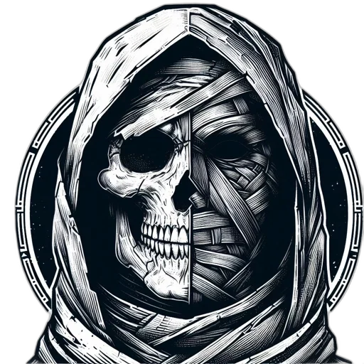 mask, face, jacket, staff transparent PNG cut-out