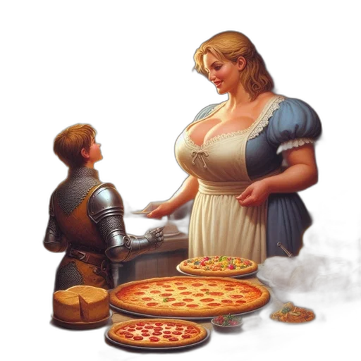 food, dress, concept art, pixel art transparent PNG cut-out