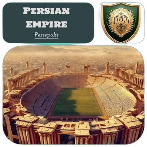 persepolis, stadium, cityscape, depicted transparent PNG cut-out