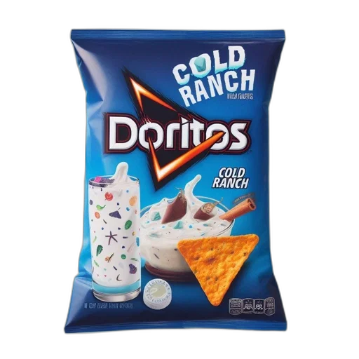 food, vaporwave, monochrome, blue transparent PNG cut-out