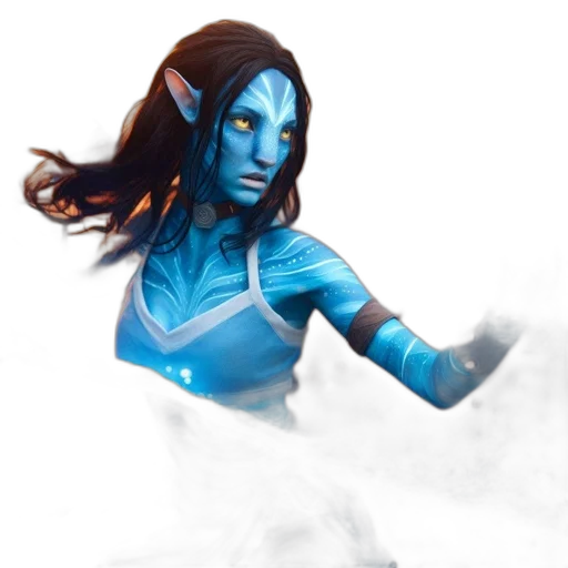 staff, mask, dragon, fantasy art transparent PNG cut-out