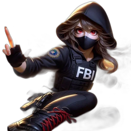 staff, weapon, mask, jacket transparent PNG cut-out