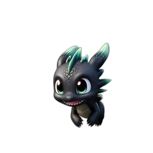 dragon, creature, animal, staff transparent PNG cut-out
