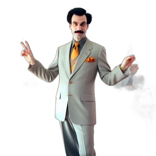 staff, jacket, concept art, 3d render transparent PNG cut-out
