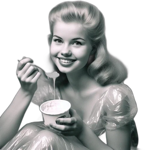 food, dress, photorealistic, young transparent PNG cut-out