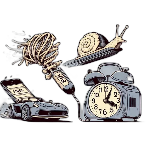 car, robot, concept art, cyberpunk transparent PNG cut-out