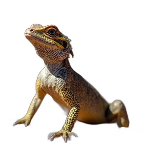 dragon, animal, creature, staff transparent PNG cut-out