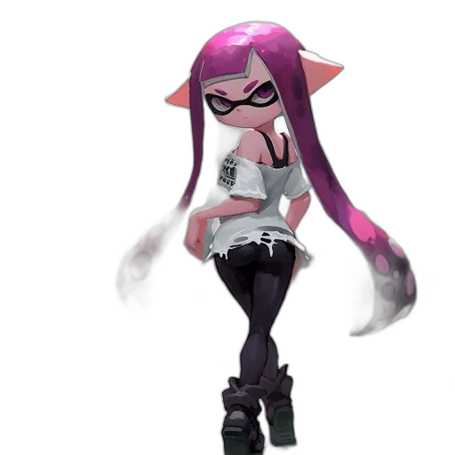 dress, jacket, weapon, staff transparent PNG cut-out
