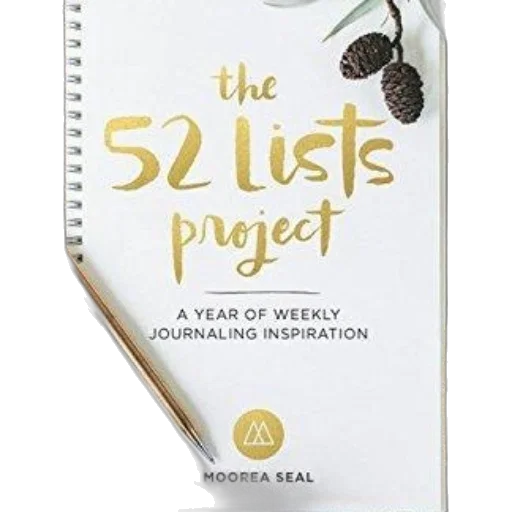 lists, project, year, weekly transparent PNG cut-out