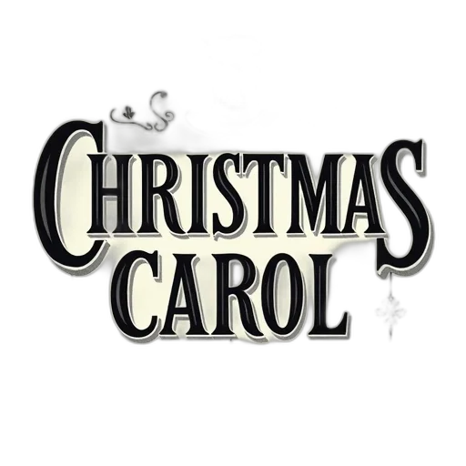 stylized, illustration, christmas, carol transparent PNG cut-out