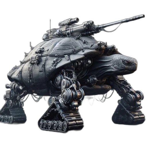 weapon, robot, dragon, animal transparent PNG cut-out