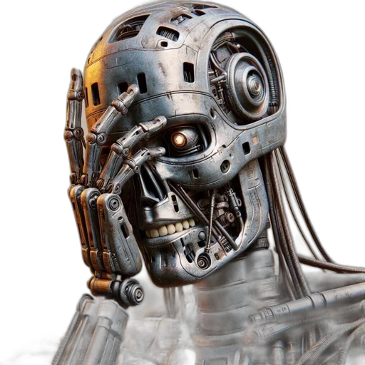 robot, face, mask, concept art transparent PNG cut-out