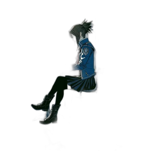 jacket, mask, robot, creature transparent PNG cut-out