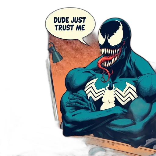 mask, creature, animal, comic book art transparent PNG cut-out