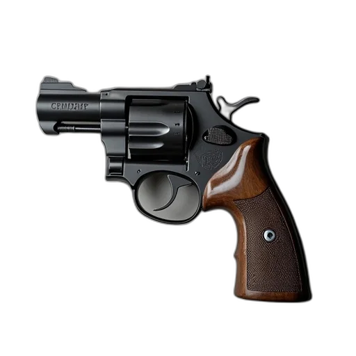 weapon, 3d render, photorealistic, co2 transparent PNG cut-out