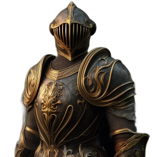mask, sword, robot, staff transparent PNG cut-out