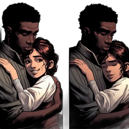 comic book art, concept art, pixel art, watercolor transparent PNG cut-out